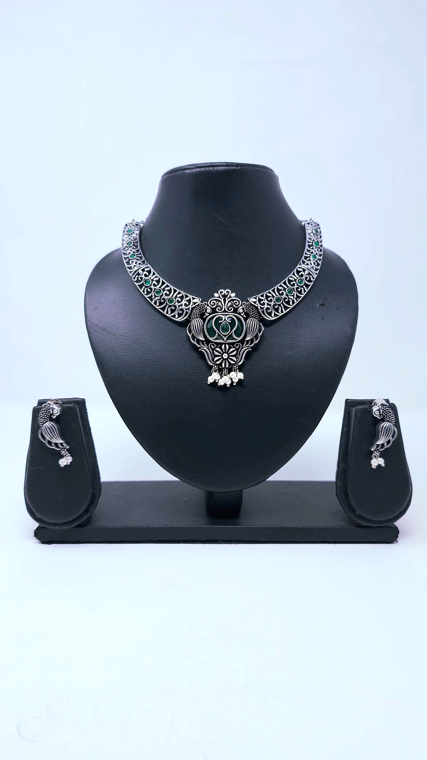 Morakshi Filigree Choker Set