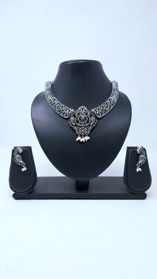 Morakshi Filigree Choker Set